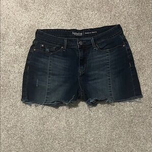 Signature Women's Deep Indigo Jean Shorts